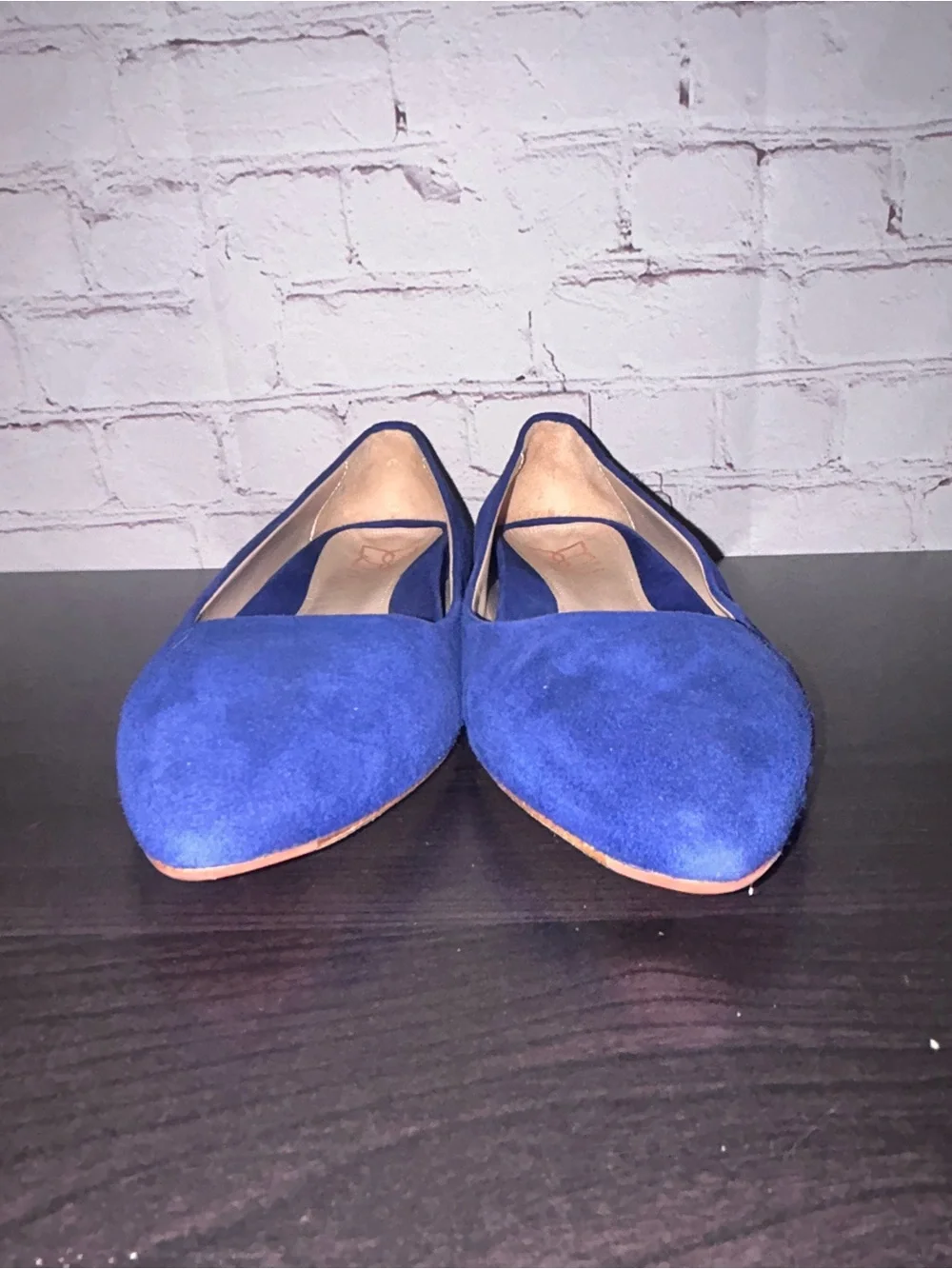 Mavette Suede Pointed Flats size 7.5